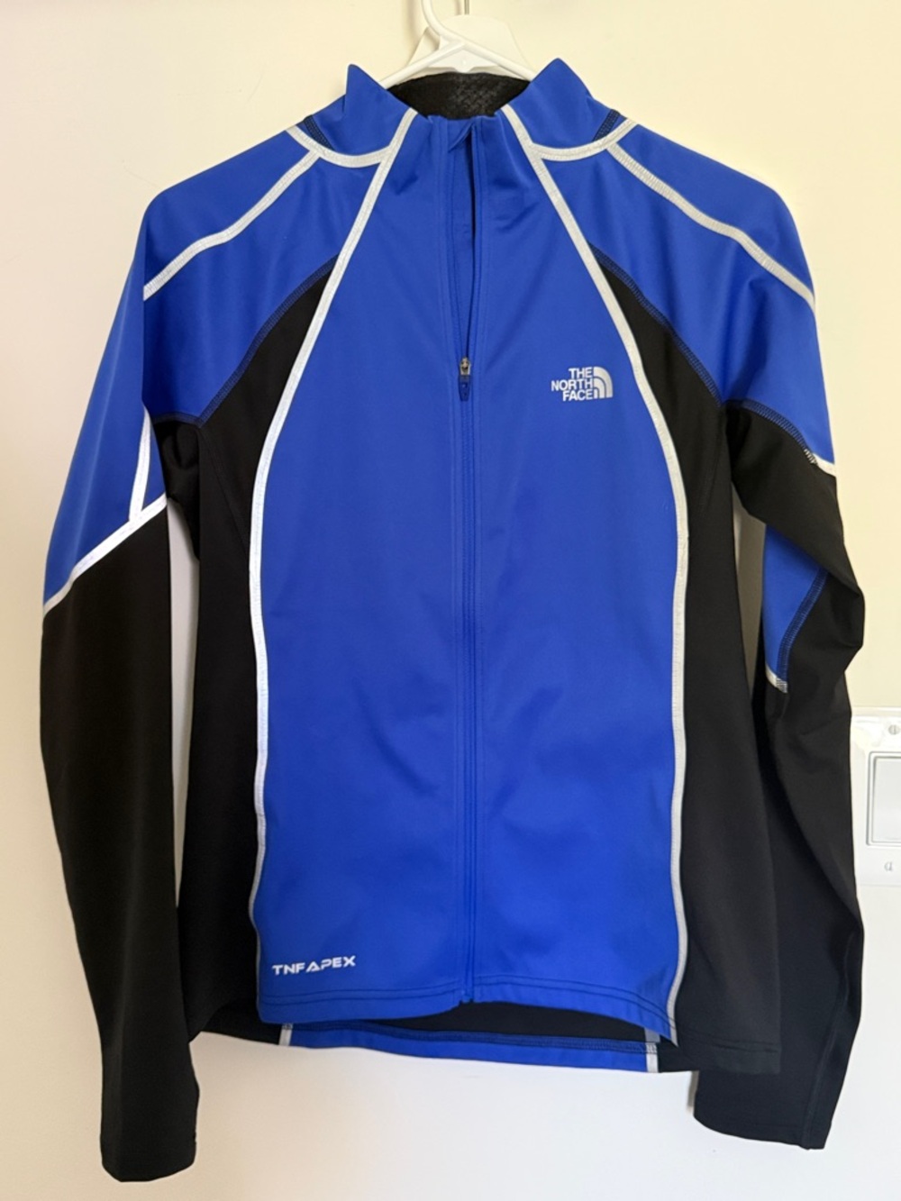 The North Face Blue and Black Performance Zip Jacket